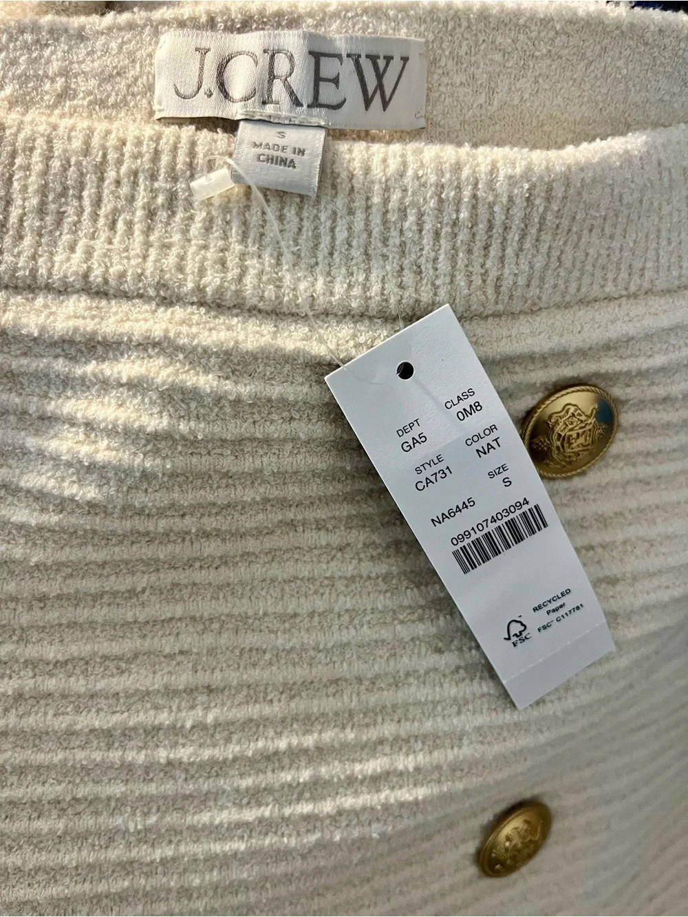 J. Crew playful mini detail